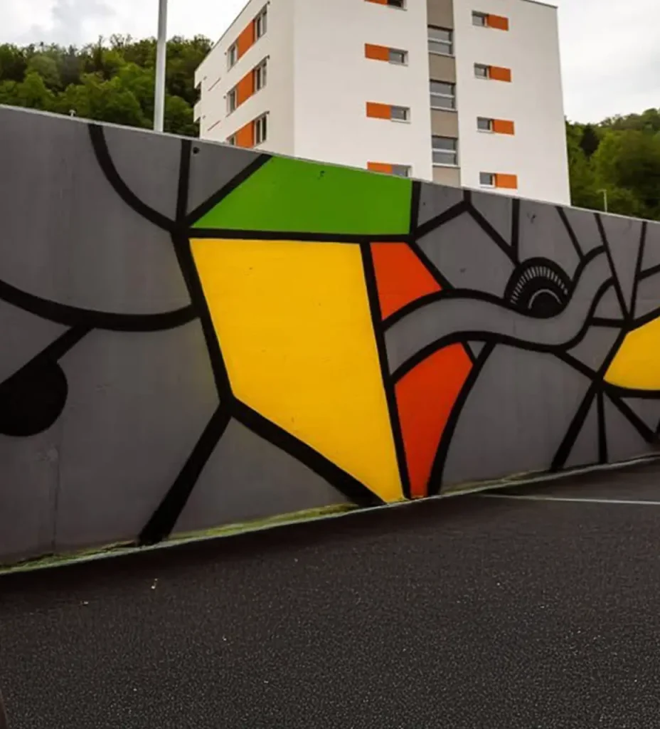 Bytovy subor, Commercial malba, 2019, exterior, Zvolen, Slovenska republika, Panika71