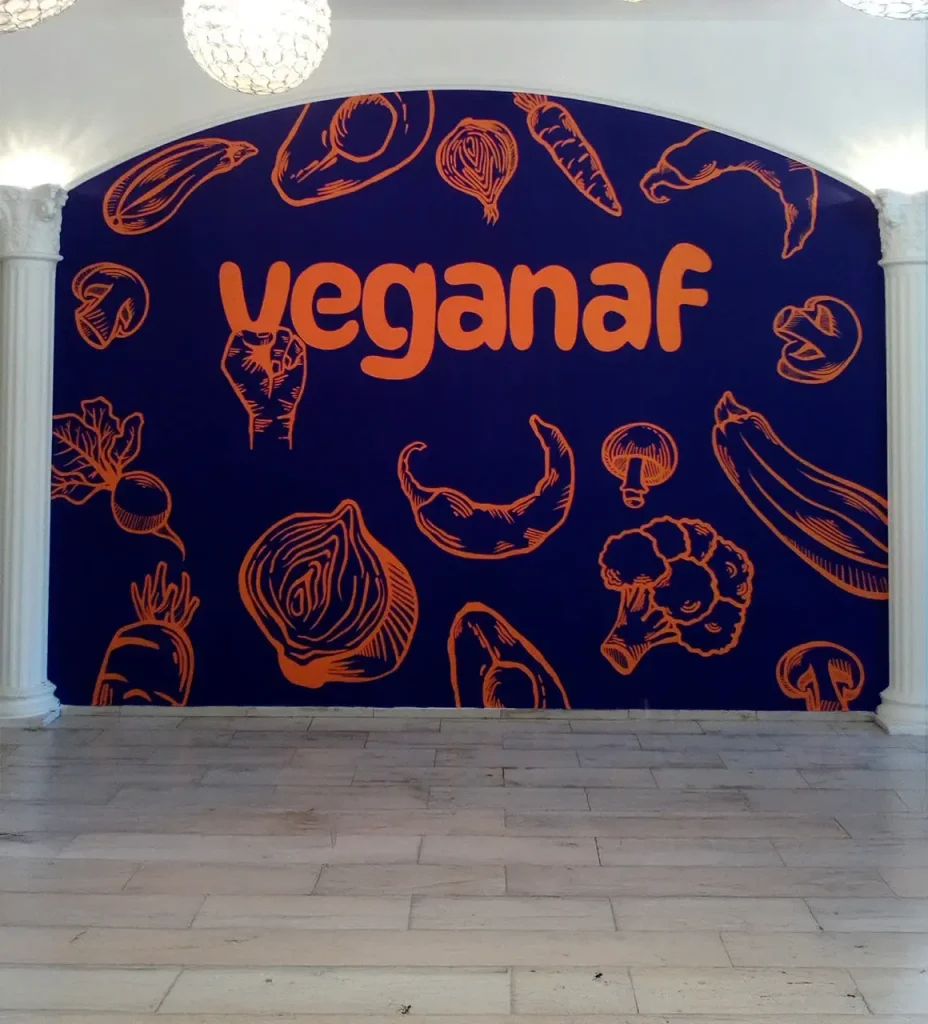 Veganaf, Commercial malba, 2021, interior, Banská Bystrica, Slovenska republika, Panika71